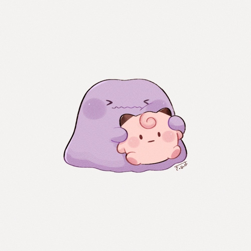 さみしがりなメタモン