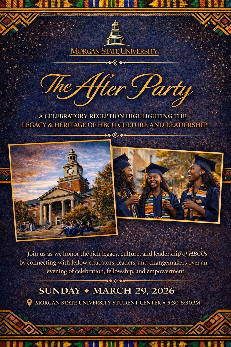 Morgan State Education Graduate Programs tweet media