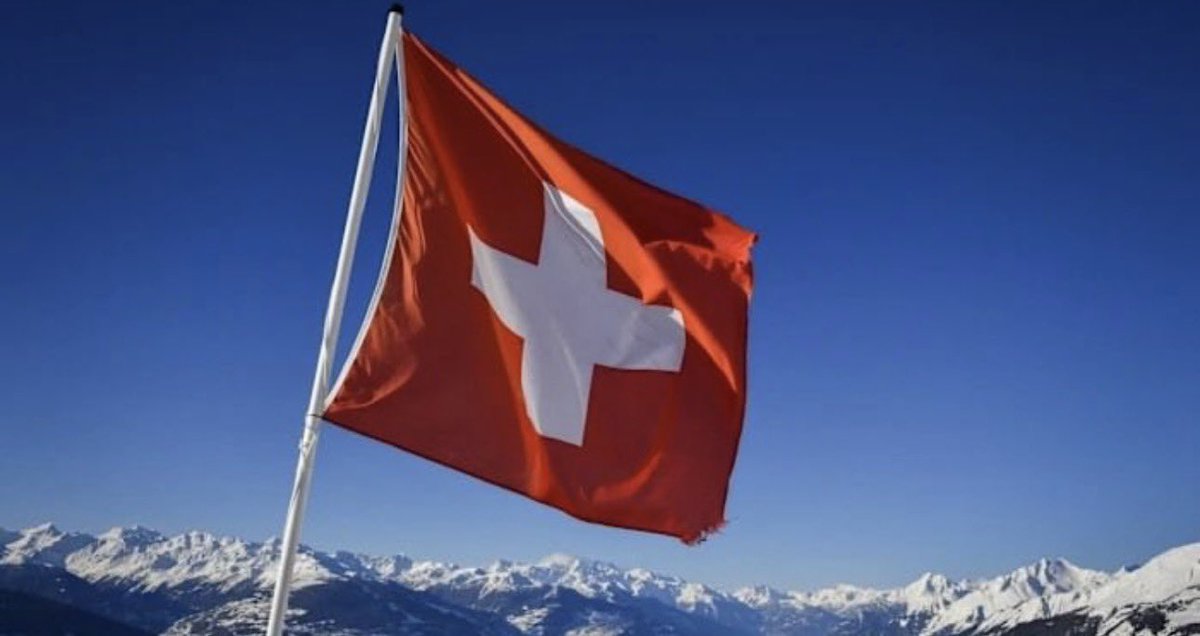 JohnMappin's tweet photo. BREAKING:

Switzerland condemns the US-Israeli assault on Iran:

“The United States and Israel have broken international law with their attacks on Iran.”

Even “neutral” Switzerland knows some crimes are unforgivable🇨🇭 https://t.co/CxpyRmc8EU
