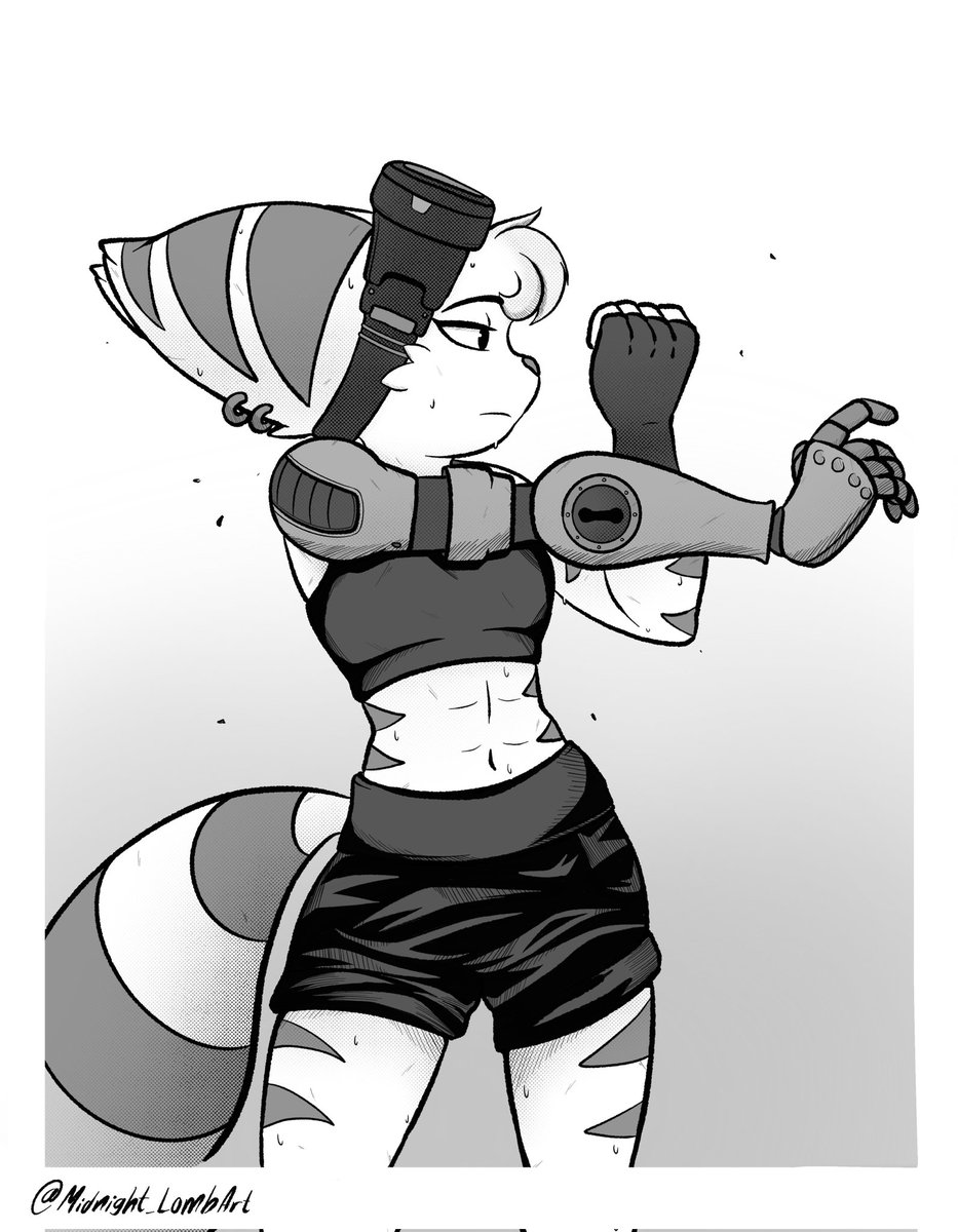 MidnightLombArt's tweet image. Rivet manga 🤍🩶
#Rivet #lombax #RatchetPS5 #fanart