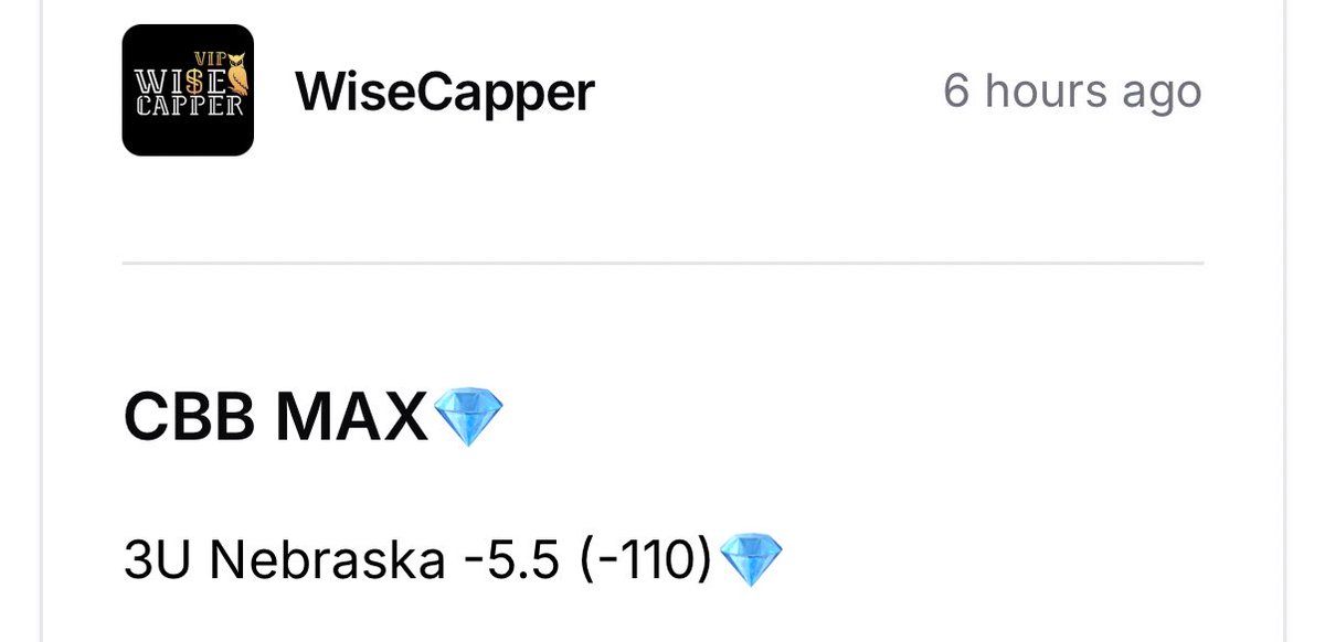 Wise Capper tweet media