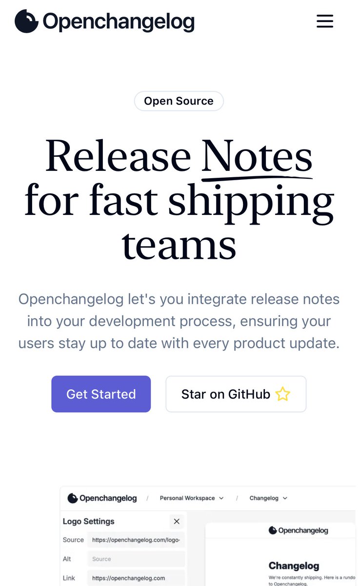 Alguien tiene experiencia usando openchangelog.com?

Lee y publica desde Github los cambios del repo… lo pensé como un producto que haría y lo encontré construido.