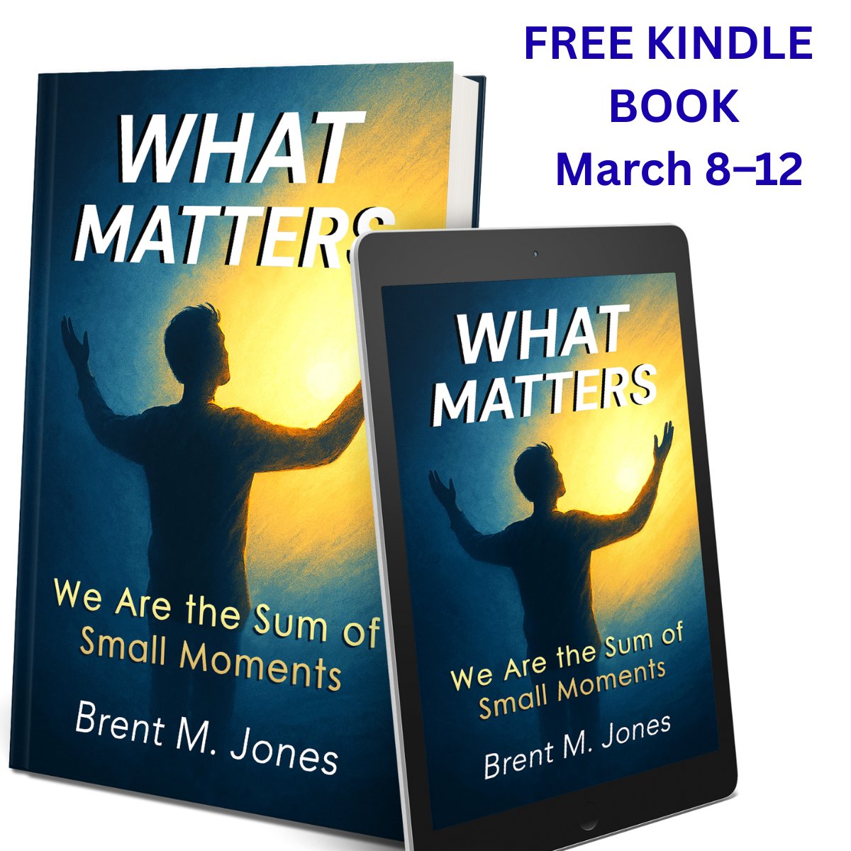 A small milestone today.

What Matters: We Are the Sum of Small Moments has now passed 1,000 downloads during its free Kindle promotion and is currently ranked around #1000 in the Kindle Store.
Thank you to everyone who has downloaded or shared it.
amazon.com/What-Matters-A…