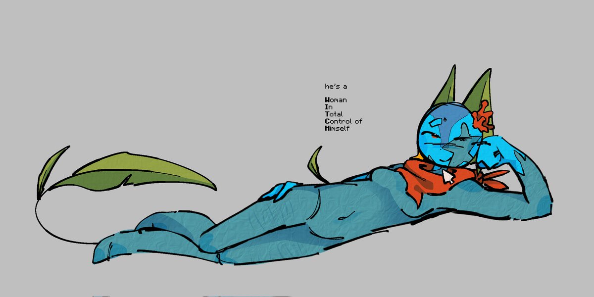 krusiecanon's tweet photo. *  i really like blue
*  pose practice i guess
—
#animatorvsanimation #animationvsminecraft #alanbecker #krusiecanon https://t.co/E3fa5D2c0G