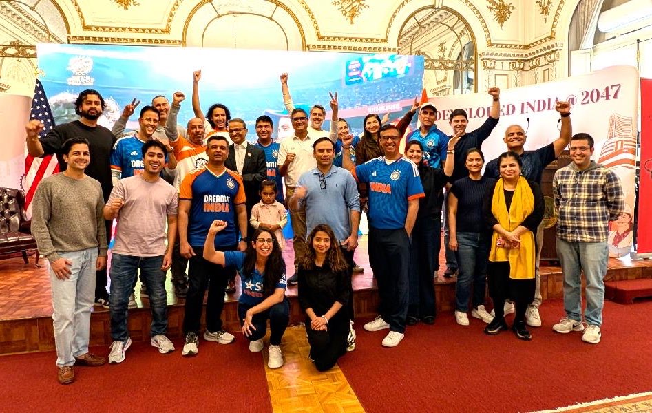 India in New York tweet media