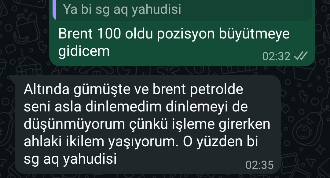 mesleğe başlamadan bırakıyorum. kğrt dese daha az canımı acıtırdı.