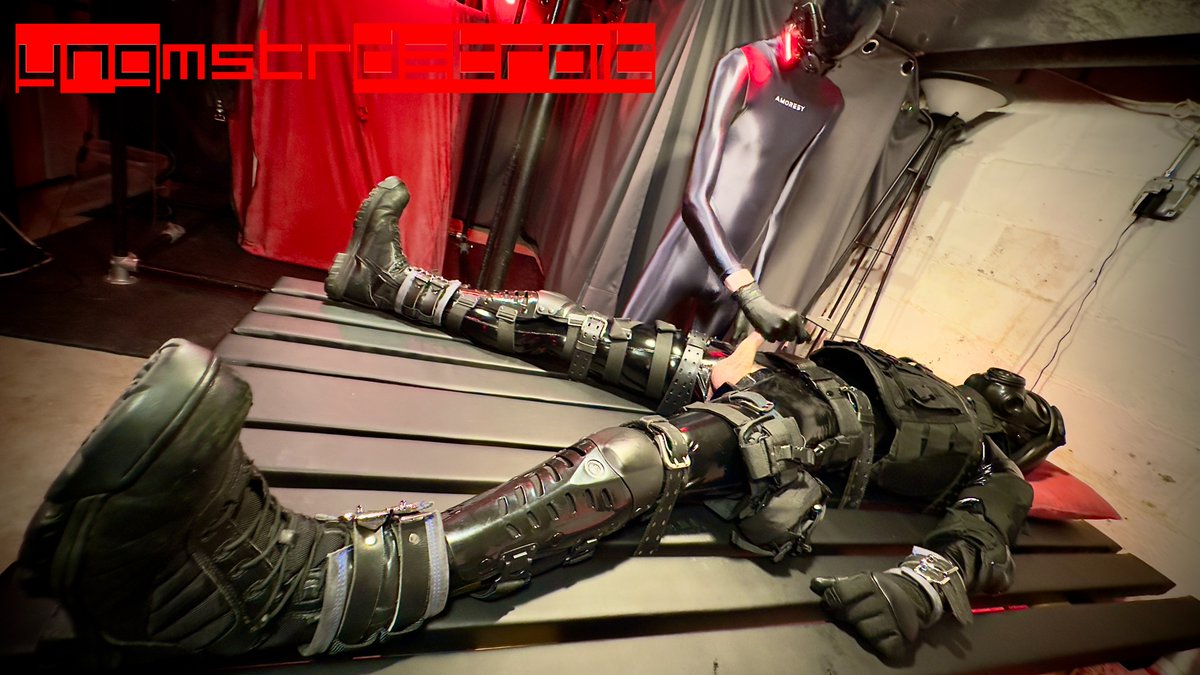 It's <a href="/CaspianWolfe/">Caspian Wolfe</a> in full tactical guard gear, &amp; there's nothing we like better than to strap him down &amp; subject him to an endurance &amp; resistance training session! He endures well... until he just can't take any more, and then it's cum everywhere!

justfor.fans/YngMstrDetroit…