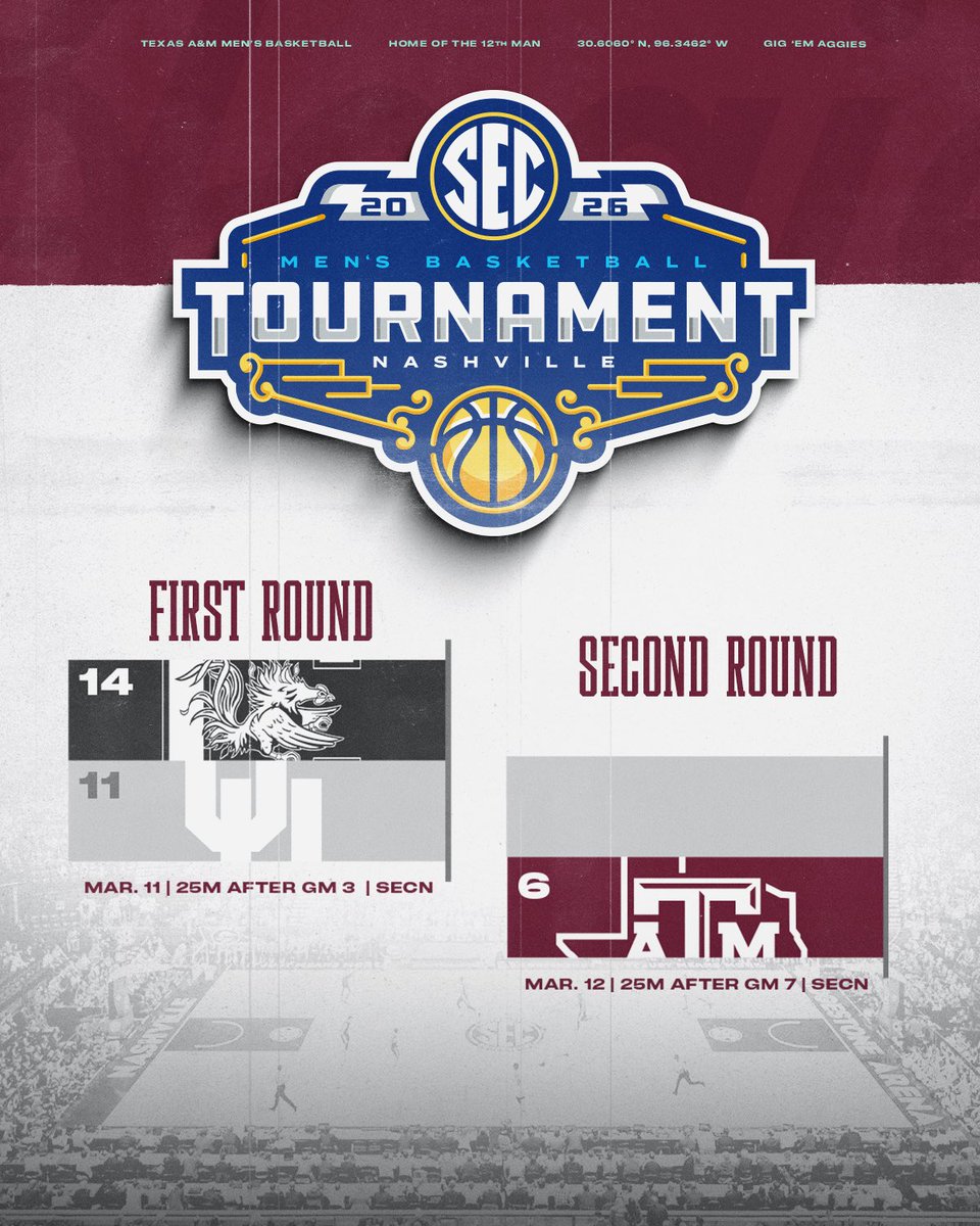 aggiembk's tweet photo. Tourney time! ⏭️ https://t.co/XLEFALjrCx