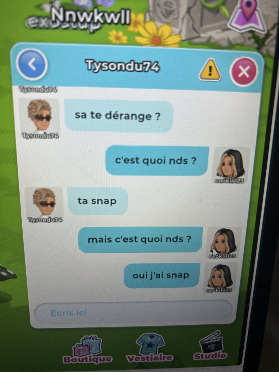 Alex_bubu2's tweet photo. Supprimer ce jeux par pitié.
Aux passage allez signaler ce gros détraqué.
⬇️⬇️ https://t.co/NewvoIyleX
