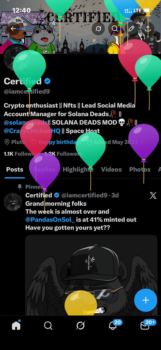 Certified tweet media