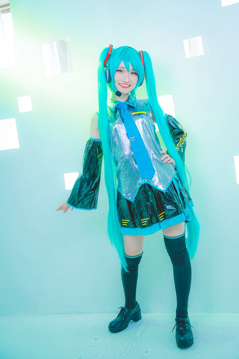RARAfine's tweet photo. 🎶ーあなたに出会えてよかった
　　これからもずっと大好き🩵ー🎶

#ミクの日2026 #ミクの日 #cosplay https://t.co/7oGqdQIGue