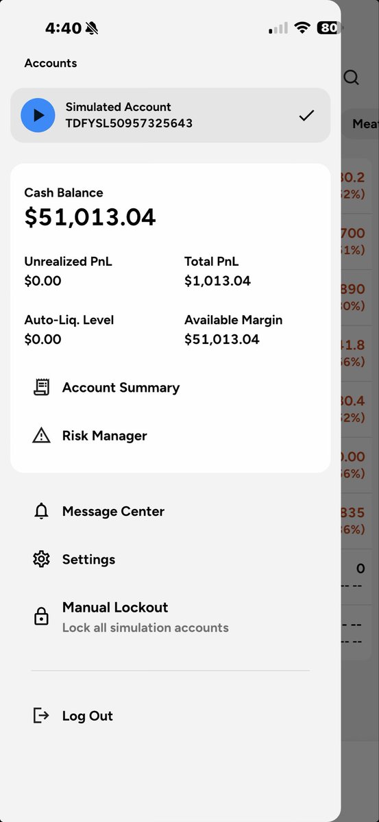 Screenshots attached to @RomanianUSA's X post documenting a $3,000 Tradeify payout and a new 50K Select evaluation account.