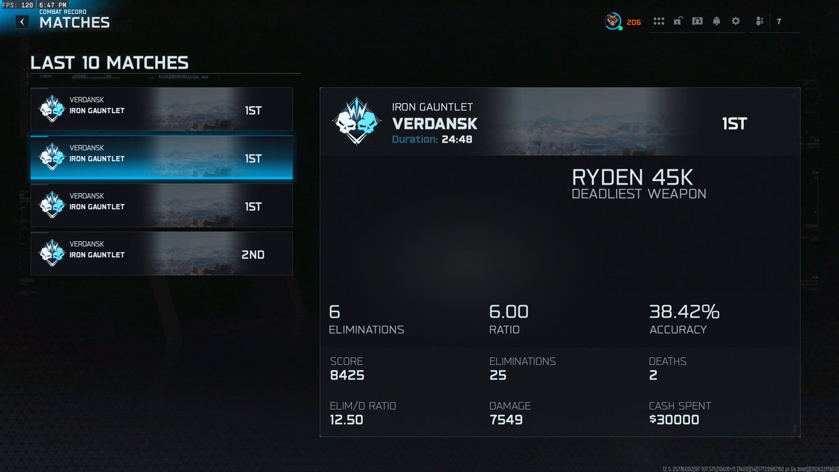 dillurd's tweet photo. @CallofDuty @ATVIAssist I completed the requirements to unlock the "Thermal Breach" camo. my duo unlocked the camo but I didn't receive the reward for it. Each game is listed below, pls just give me my camo https://t.co/426Hy28mPJ