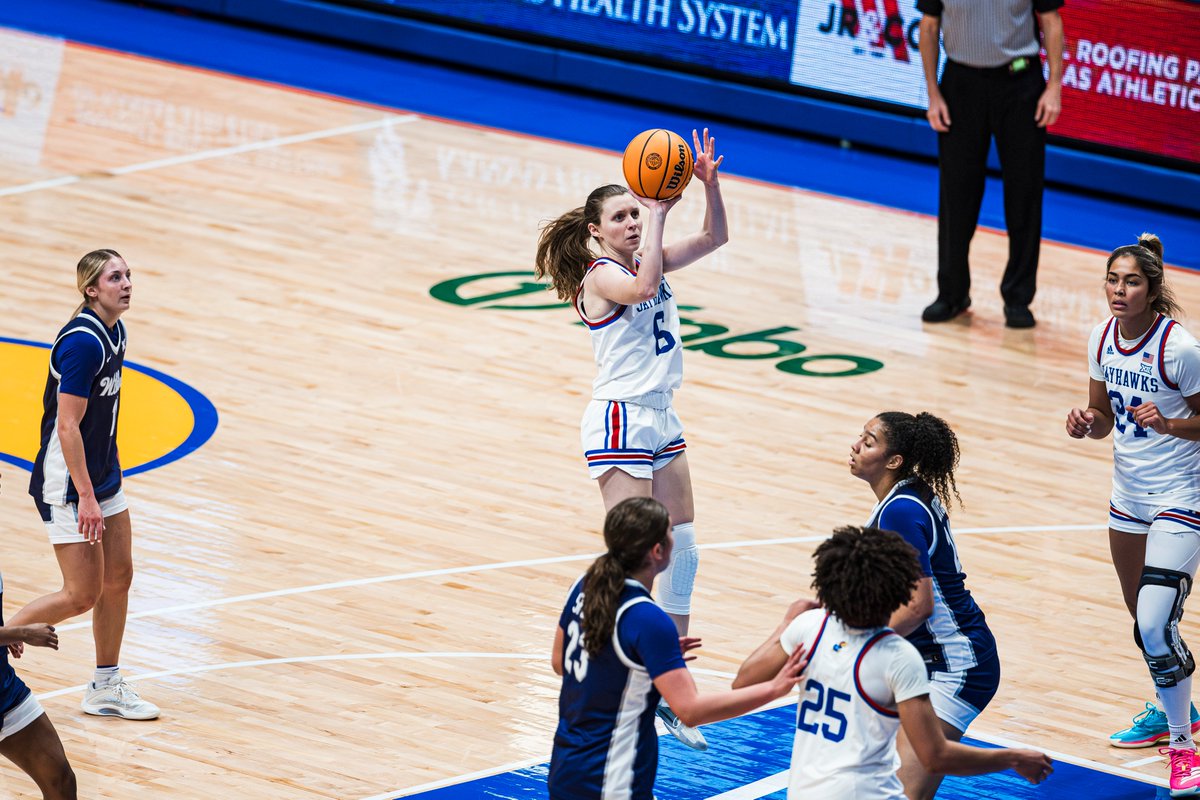 Kansas Women's Basketball tweet media