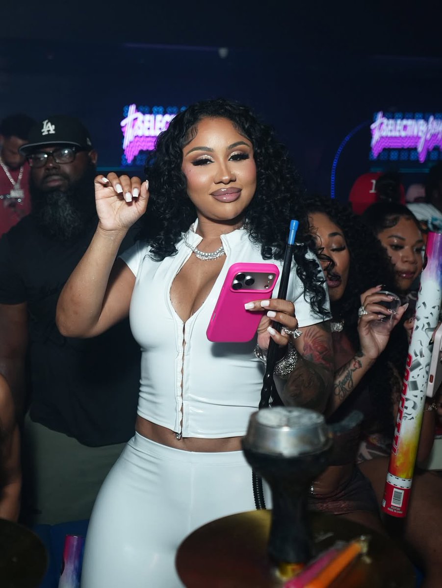 Ari &amp; Jania popped out at Sekai in Houston 🔥