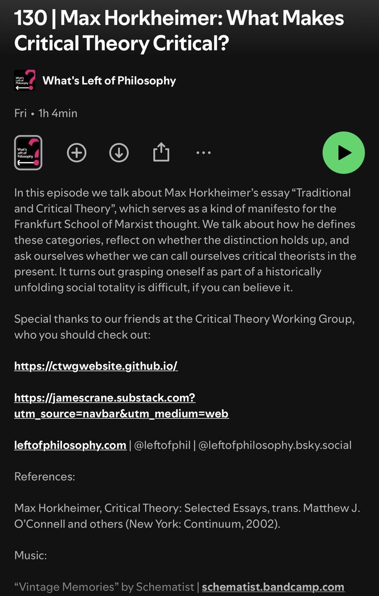 What's Left of Philosophy tweet media