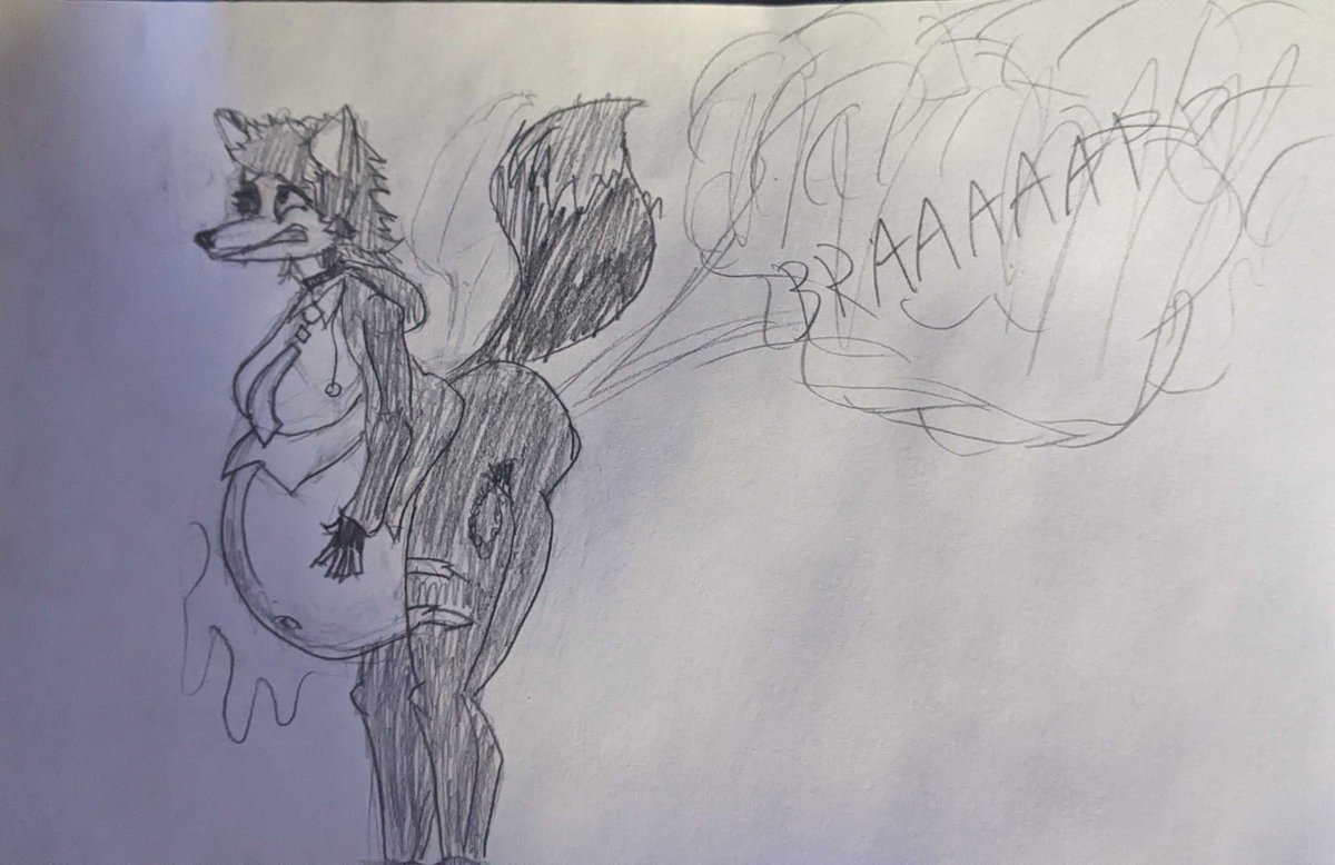 Zappyvision's tweet photo. quick sketch of someone's oc

#fart #fartart #ocart #furryartwork https://t.co/ednksytaYD