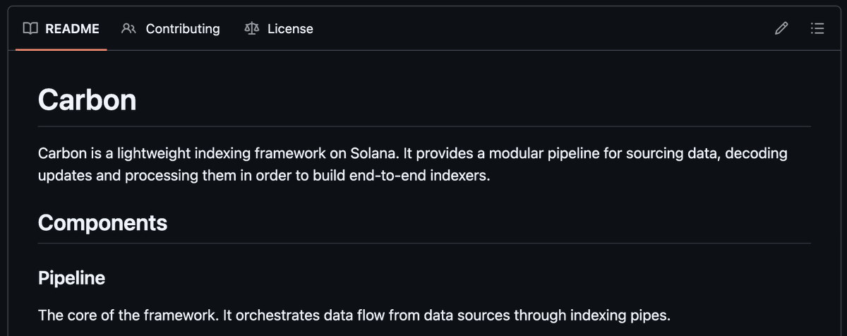 OrangeDevv's tweet photo. Pumpfun just added a new repository to their Github called Carbon? They're building a new Solana framework
https://t.co/lX8M8oFeyO https://t.co/zj6mXIUCpG