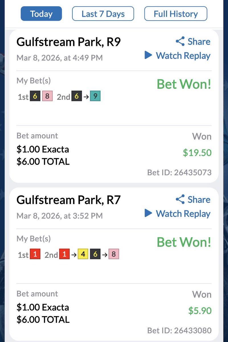 SonRoseSon's tweet image. Odamıza katılan tüm canlara teşekkür ederiz. #Gulfstream #Park her iki altılı şablonumuz da başarı sağlamıştır. Sevgili @Padok89230454 neredeyse boş günü yok. Tebrikler dostum. Hayırlı, uğurlu olsun. 1. Altılı 107.000TL,2. Altılı 10.166TL vermiştir.🍀💰🌈

chat.whatsapp.com/HNBRbkhjvM79Kl…