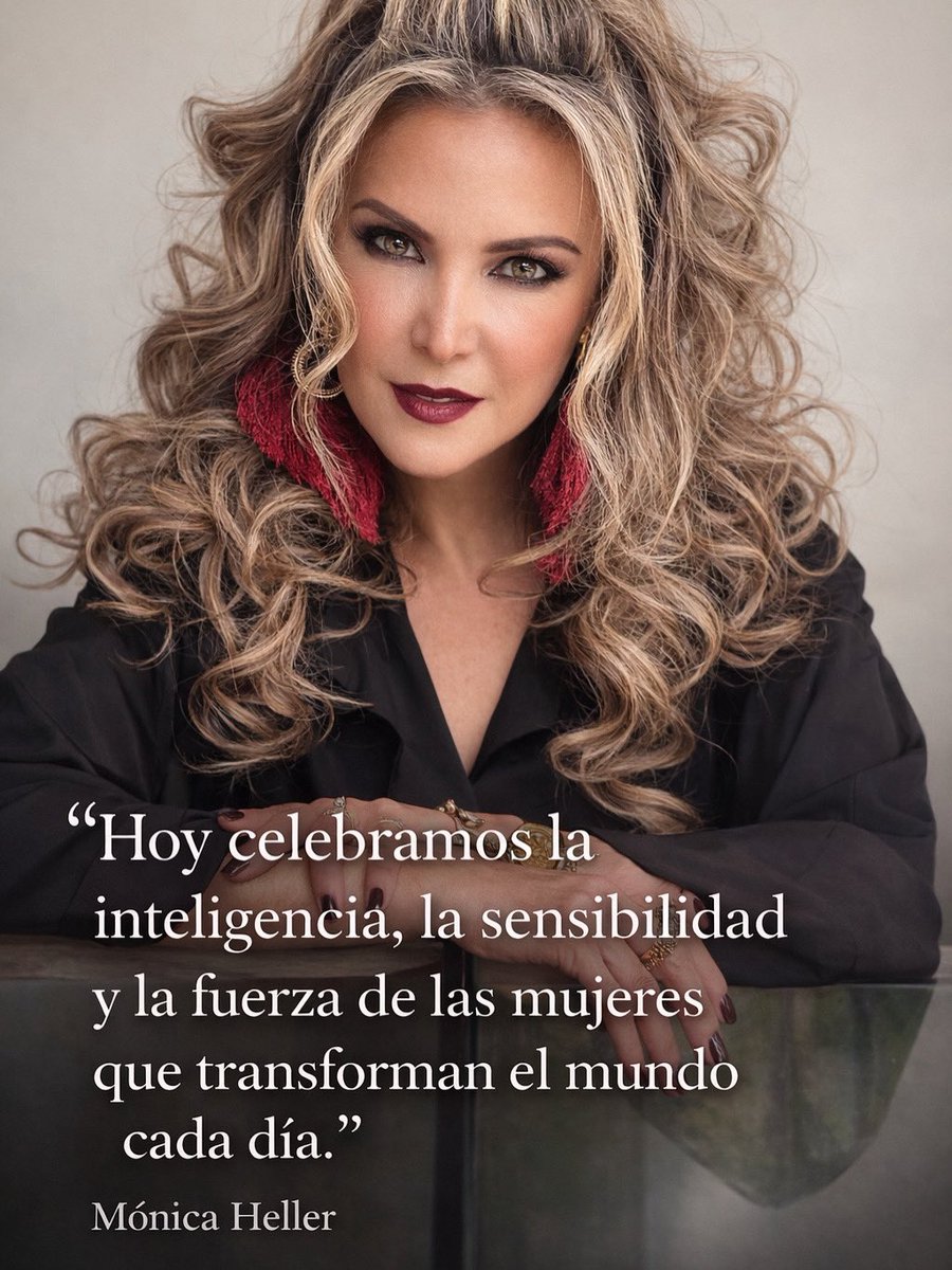 Mónica Heller tweet media
