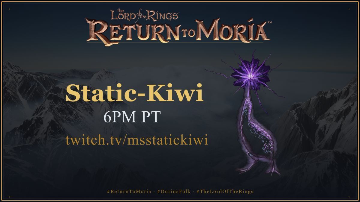 The Lord of the Rings: Return to Moria tweet media