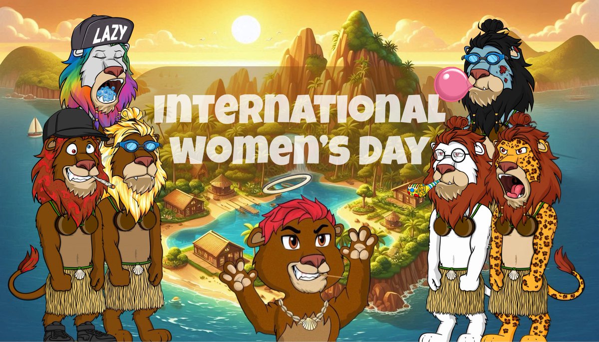 Cocopride_eth's tweet image. #InternationalWomensDay 🥥🦁🥥

#ROAR for the Queens of the Pride!