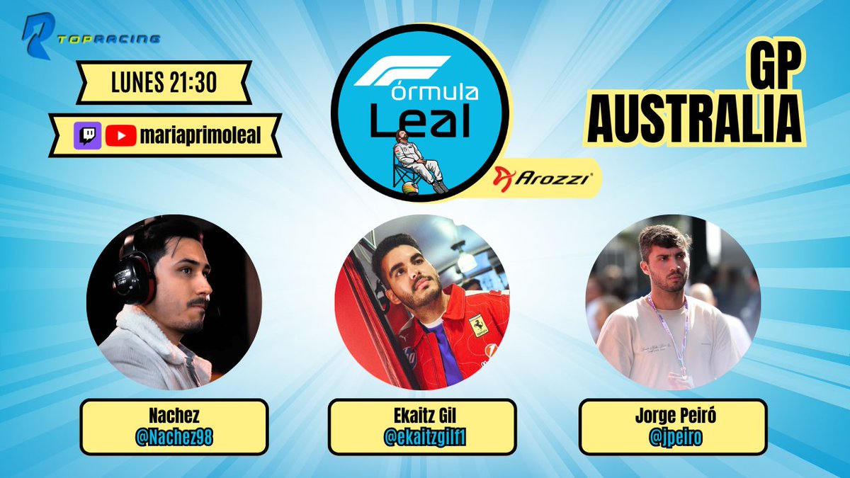 María Primo Leal 🏁 tweet media