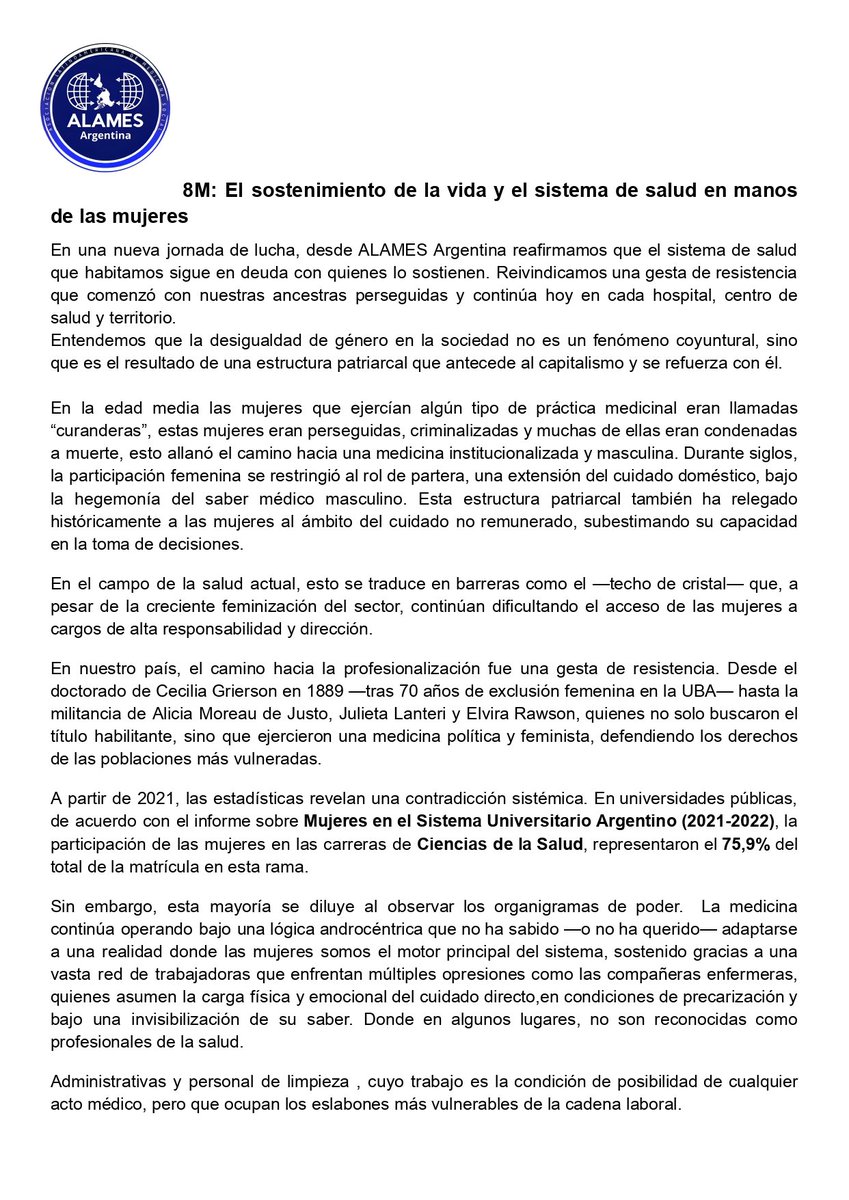 Asociación Latinoamericana de Medicina Social tweet media