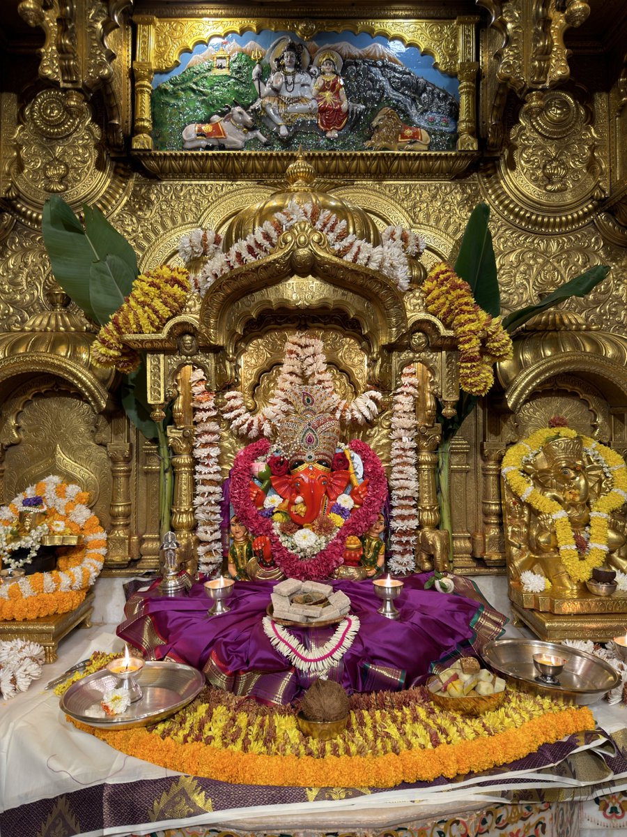 🙏गणपती  बाप्पा मोरया 🌺मंगलमूर्ती मोरया 🙏०९/०३/२०२६
🙏Ganapati Bappa Moraya 🌺 Mangalmurti Moraya  🙏 09/03/2026