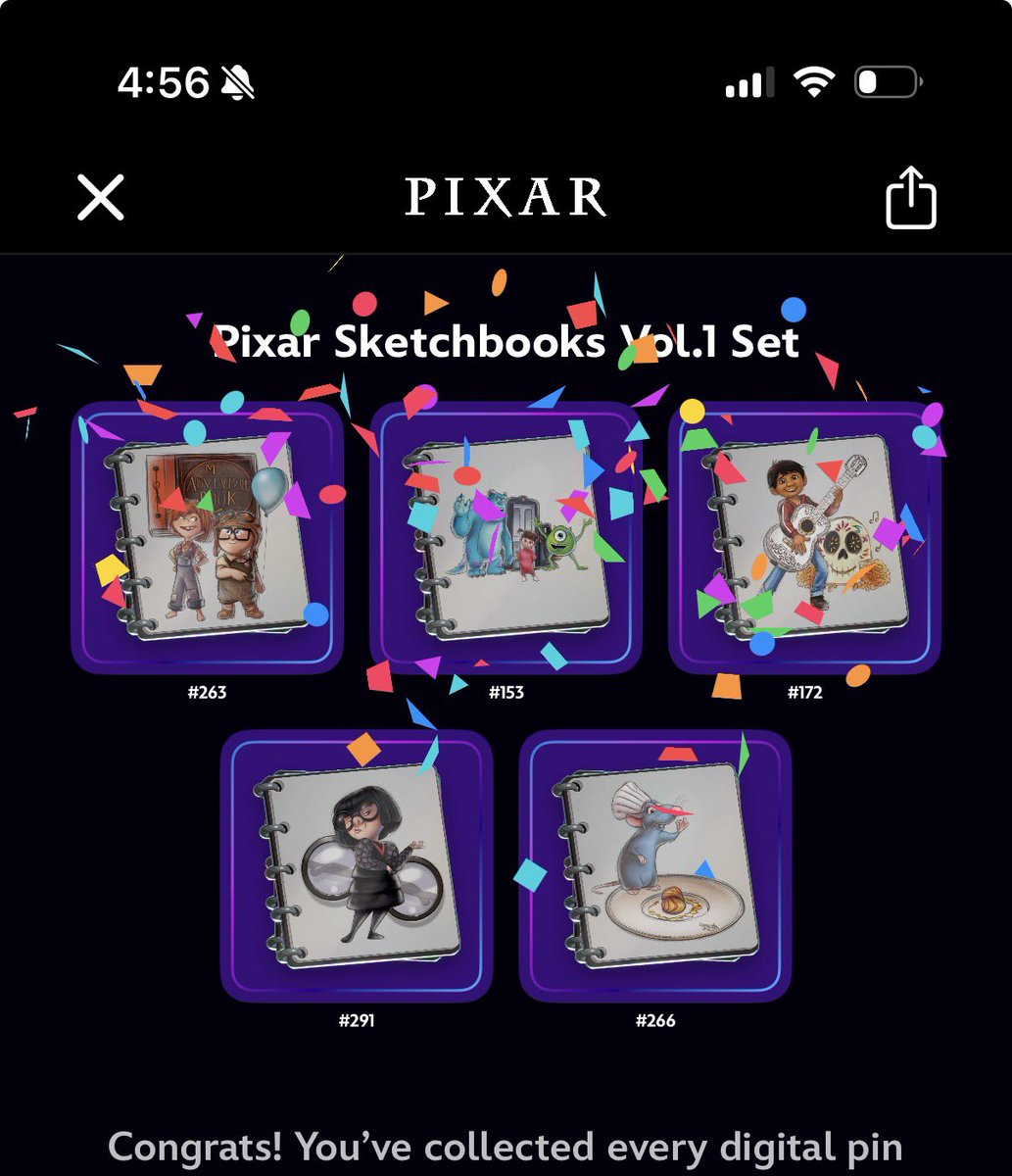 theamaya's tweet photo. thank you @BoredClint (and joy #2) for helping me complete some more @DisneyPinnacle sets!! 🙌 https://t.co/vxOhlDzQ9t