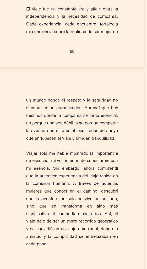 Ser mujer y viajar sola es todo un desafío. Aunque me gustaría sentirlo como algo natural sin preocupaciones ni inseguridades. Este #8Marzo me hace reflexionar también sobre esto.
Les comparto mi relato de un viaje a Ecuador que se incluyó aquí 👇 
academia.edu/164977132/Que_…