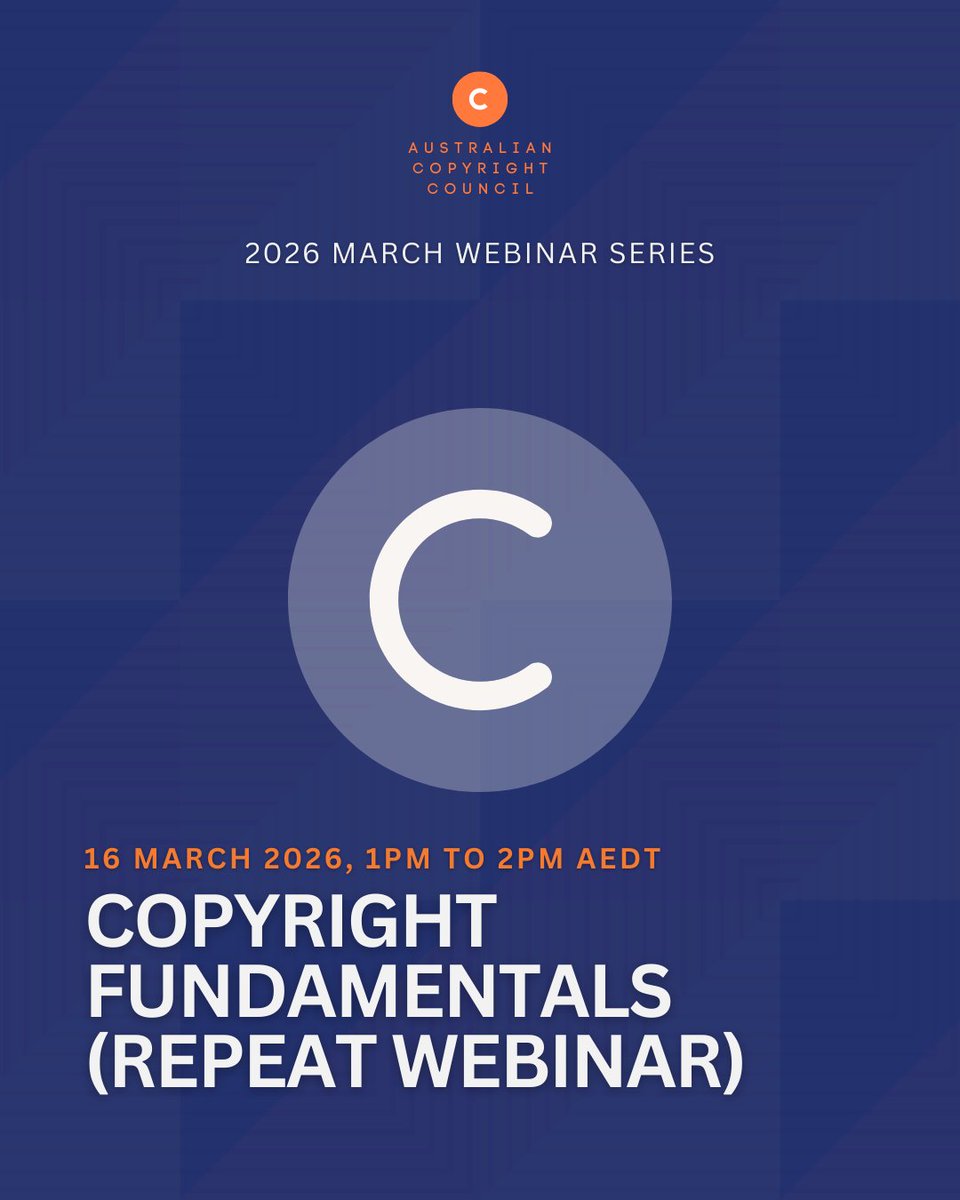 Australian Copyright Council tweet media