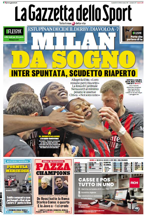 La Gazzetta dello Sport tweet media