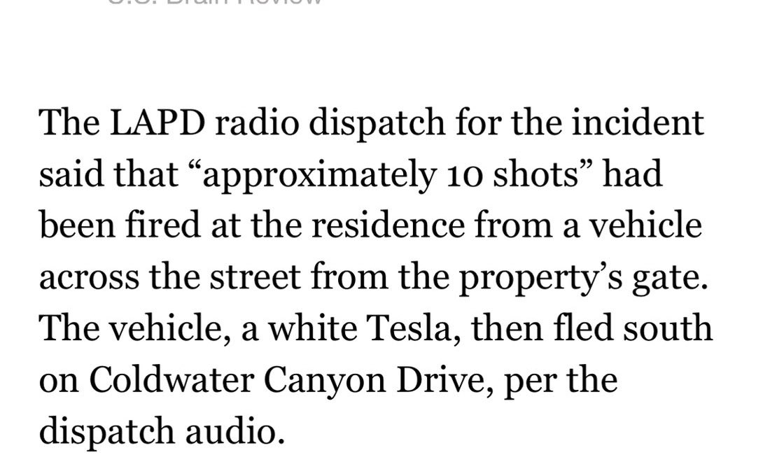 The woman fired 10 shots at Rihanna’s crib