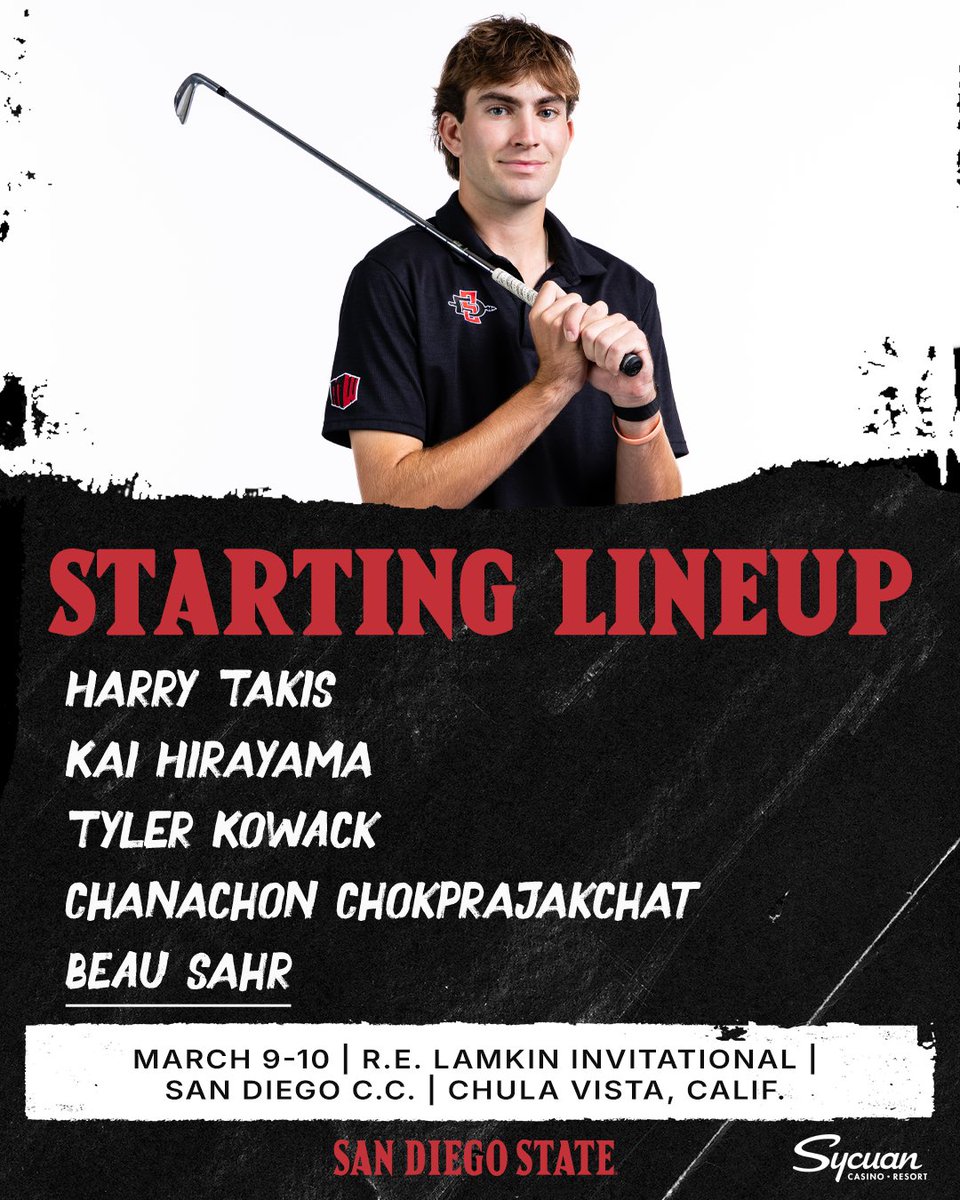 San Diego State Men's Golf tweet media