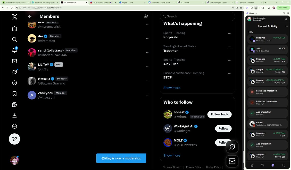 bow down simps  <a href="/liltay/">LIL TAY</a> just joined 
BCxrhM7G5GRwYQbFaoRuwwTxGdKaq5HedRM5H85Xpump