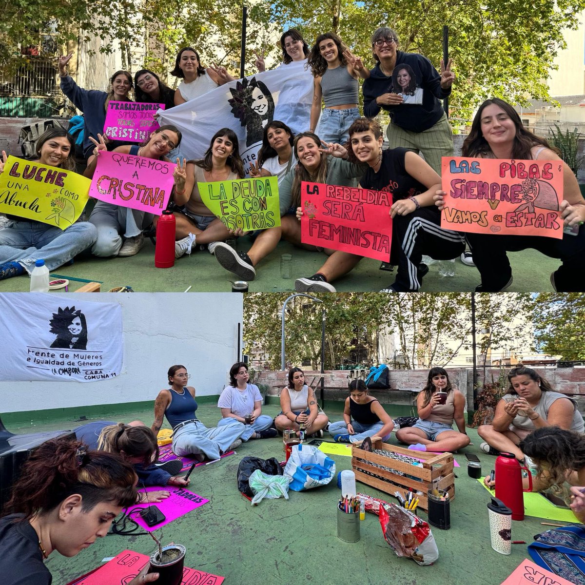 Frente de Mujeres La Cámpora - CABA tweet media