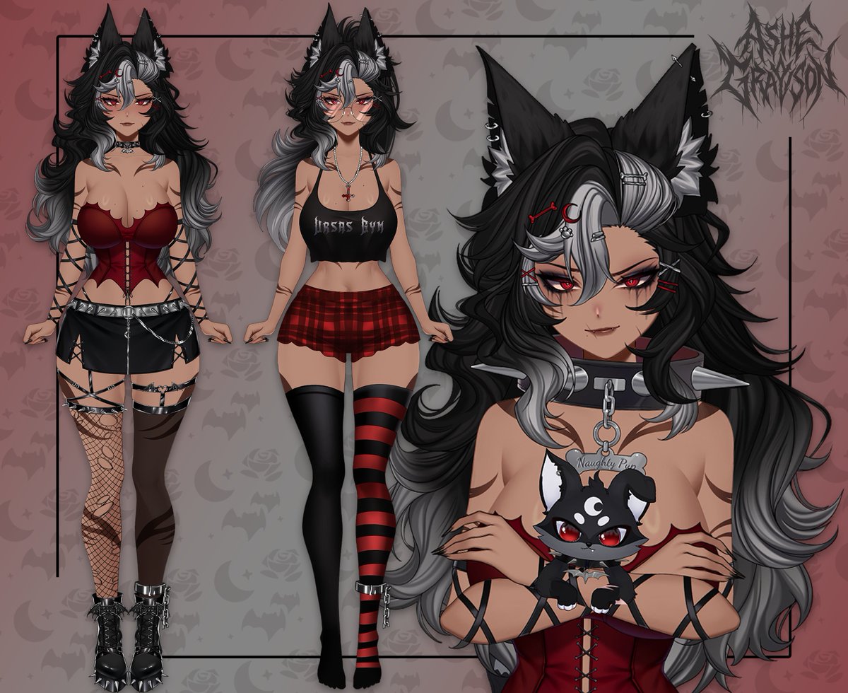 Ashe Grayson 🥀🐺 Werepire VTuber tweet media