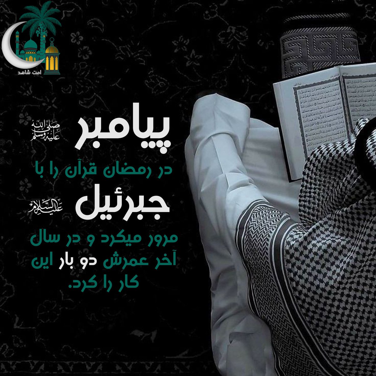 پیامبر ﷺ در رمضان قرآن را با جبرئیل (ع) مرور میکرد و در سال آخر عمرش دوبار این کار را کرد. 

#رمضان_یاد_آور_اقتدار_امت
#امت_شاهد