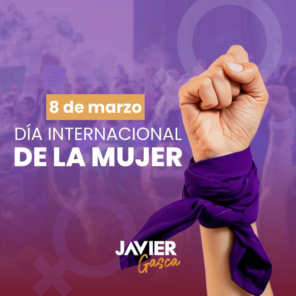 Hoy, en el Día Internacional de la Mujer, recordamos la importancia de seguir construyendo espacios de igualdad, respeto y oportunidades. Reconocemos la fuerza y el valor de cada mujer que impulsa cambios en nuestra sociedad.

#8M #DíaDeLaMujer