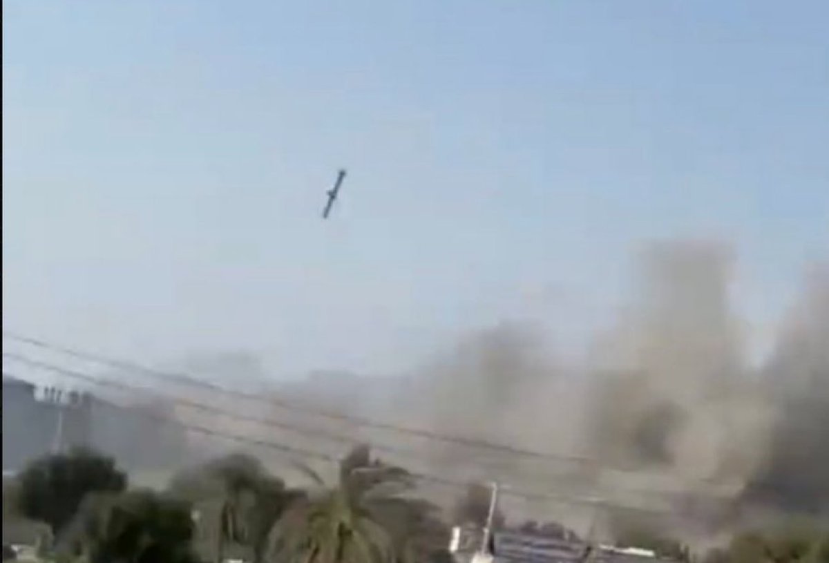 Iran has released a video of the strike on the girls school.

A US tomahawk missile is clearly visible, debunking the US blatant lie. 

They also struck the same school 40 minutes later to murder those involved in the rescue effort.

This is straight up Hamas style.