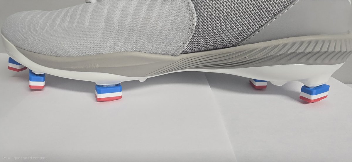 cleatcaps's tweet photo. For a limited time, Red, White and Blue Cleat Caps. Currently available for New Balance and New Balance Fresh Foam. https://t.co/mgSQWXcdhj