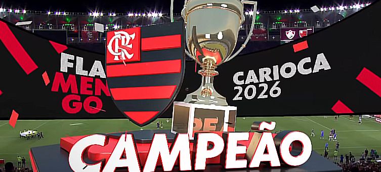 O Flamengo é campeão... de novo!
Saudações rubro-negras!