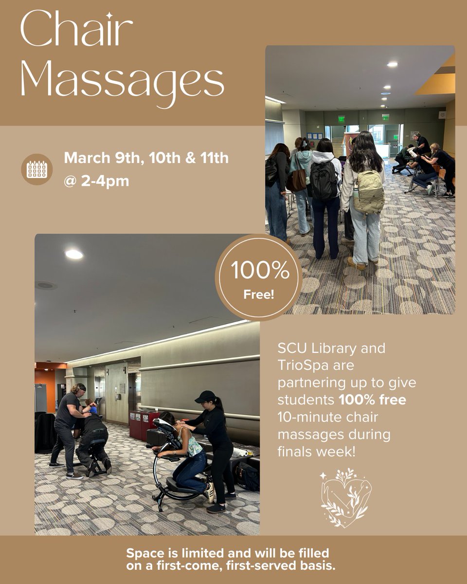 SCU Library tweet media