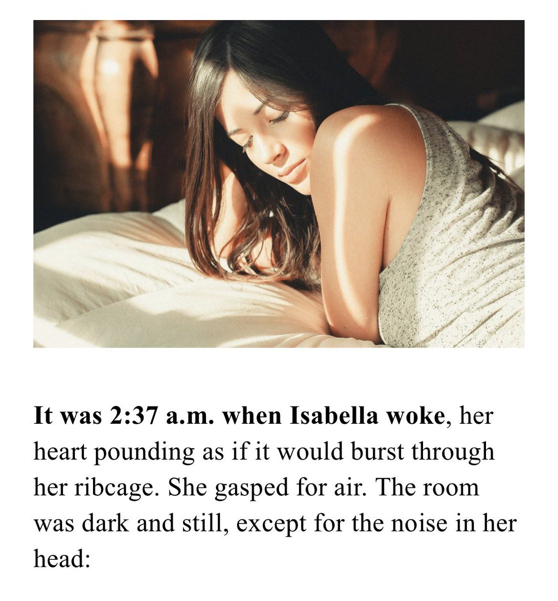 😴Struggling to sleep? The harder you chase it, the more it slips away.

Real rest begins when you entrust the night to God.

“In peace I will lie down and sleep, for you alone, Lord, make me dwell in safety.” — Psalm 4:8

See this free resource: lucyannmoll.com/articles/awake…