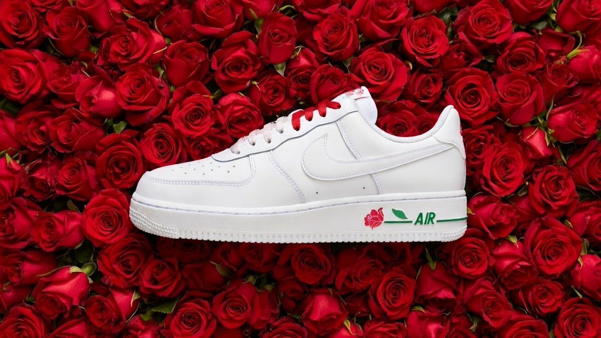 NIKE AIR FORCE 1 LOW SE “Rose/White/Sport Red” (ナイキ エア 