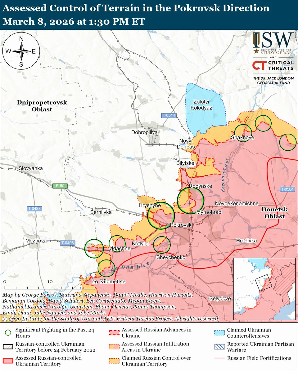 Institute for the Study of War tweet media