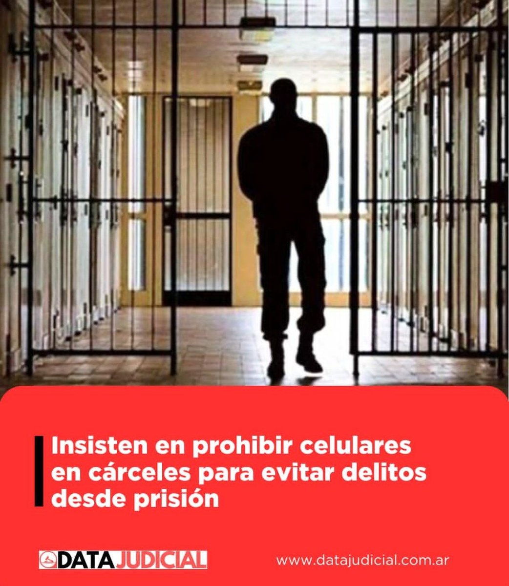 Los PRESOS de PBA usan casi 50 MIL LÍNEAS de CELULARES legales 

El sistema se autorizó durante la pandemia y el gobierno de Axel Kicillof lo mantuvo

¿EXIGÍS la PROHIBICIÓN inmediata de celulares dentro de las cárceles?

1- SI
2- NO
