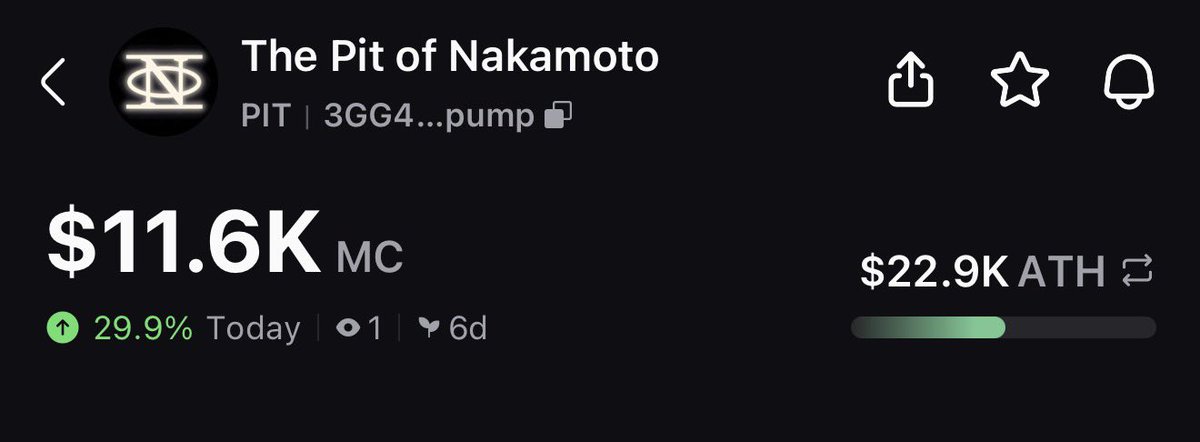 Game hasn’t even started $PIT