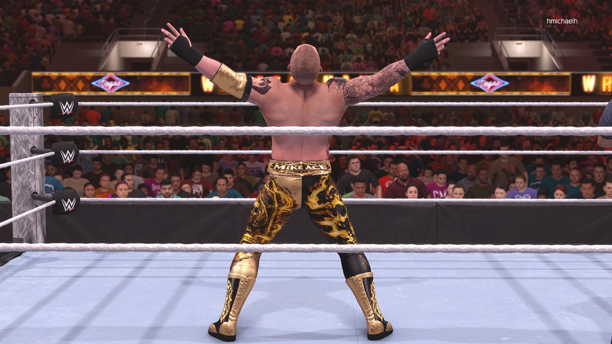 TheMikeAce's tweet photo. The Wildcard's first attire on #WWE2K26 https://t.co/apT4eHHJuw